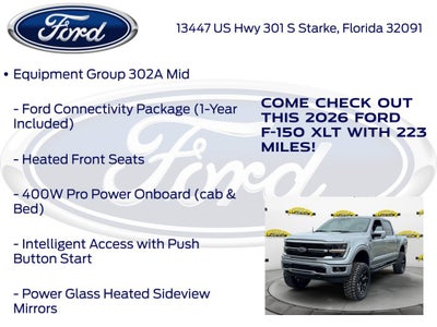 2026 Ford F-150 XLT 302A