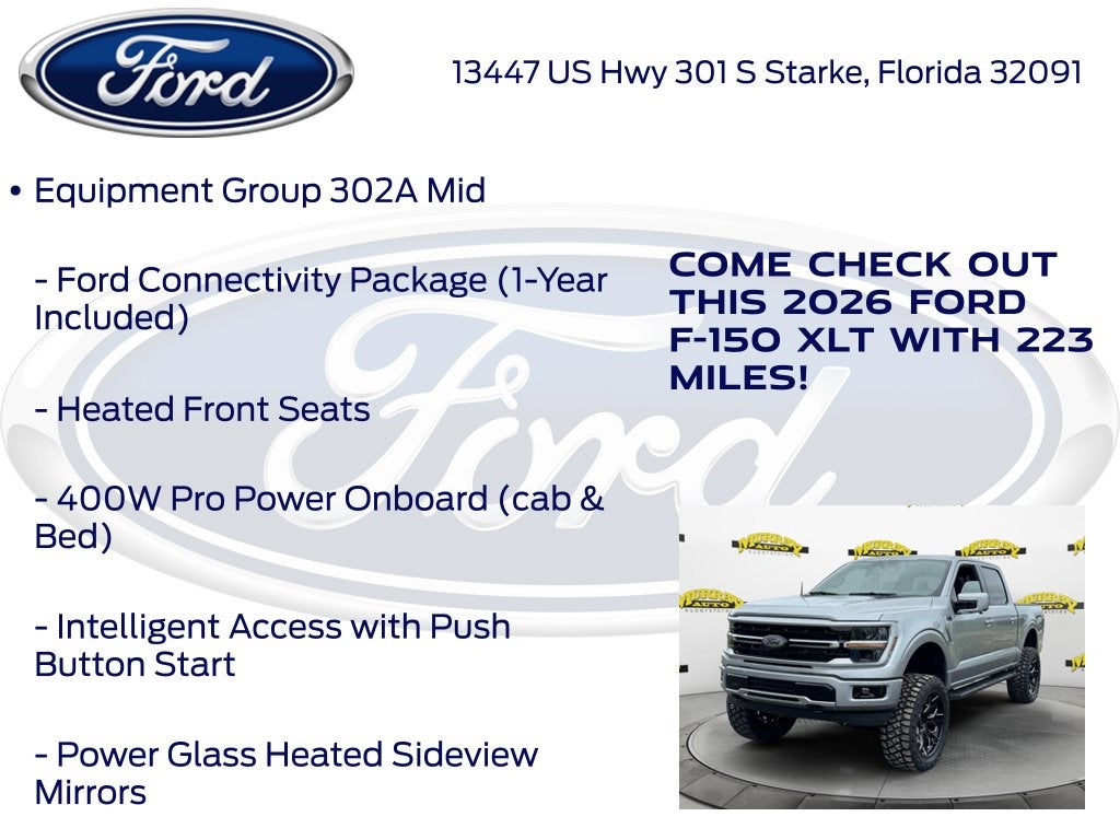 2026 Ford F-150 XLT 302A