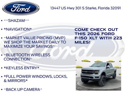 2026 Ford F-150 XLT 302A