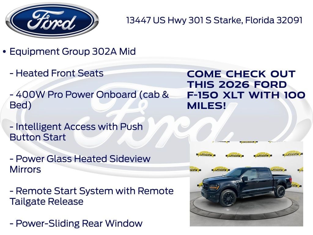 2026 Ford F-150 XLT 302A