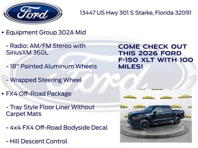 2026 Ford F-150 XLT 302A