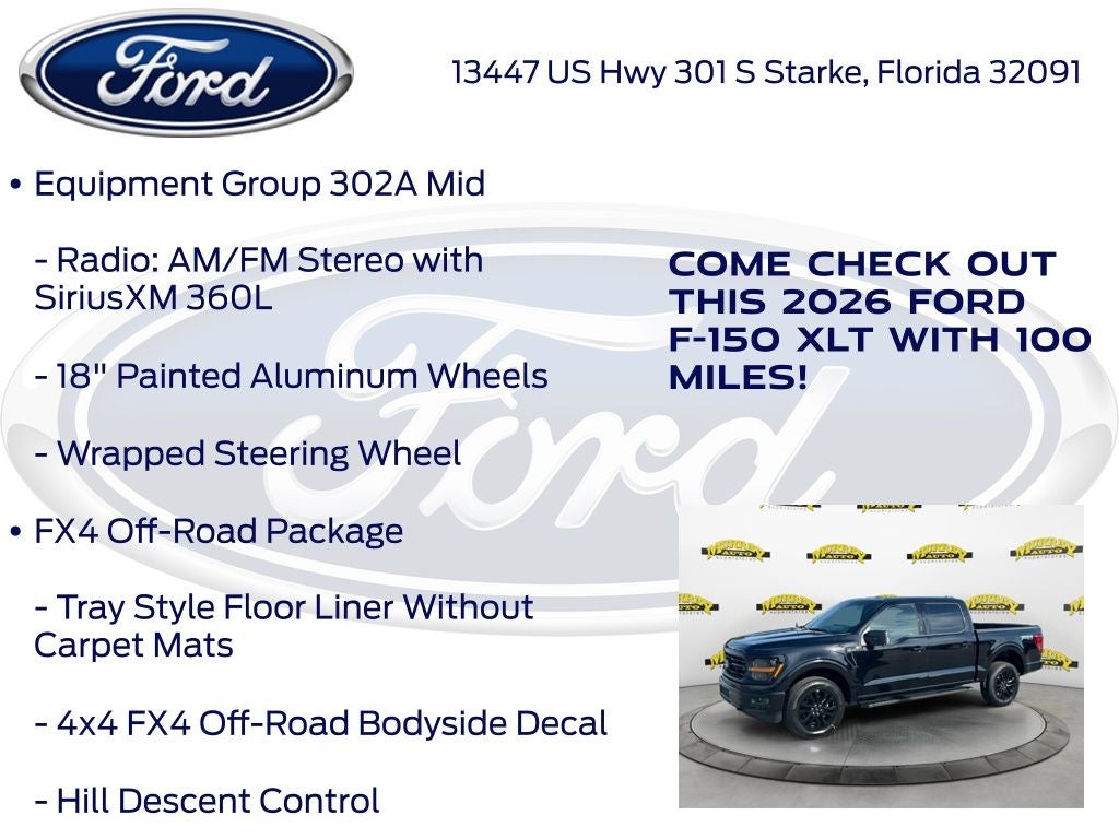 2026 Ford F-150 XLT 302A