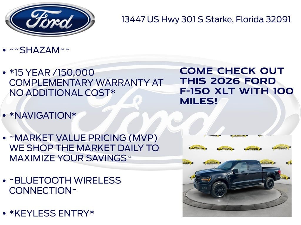 2026 Ford F-150 XLT 302A