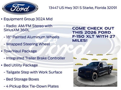 2026 Ford F-150 XLT 302A