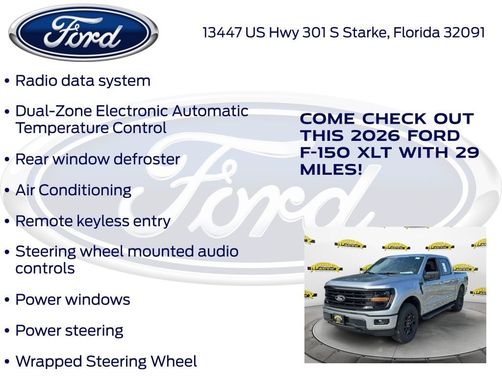 2026 Ford F-150 XLT 301A