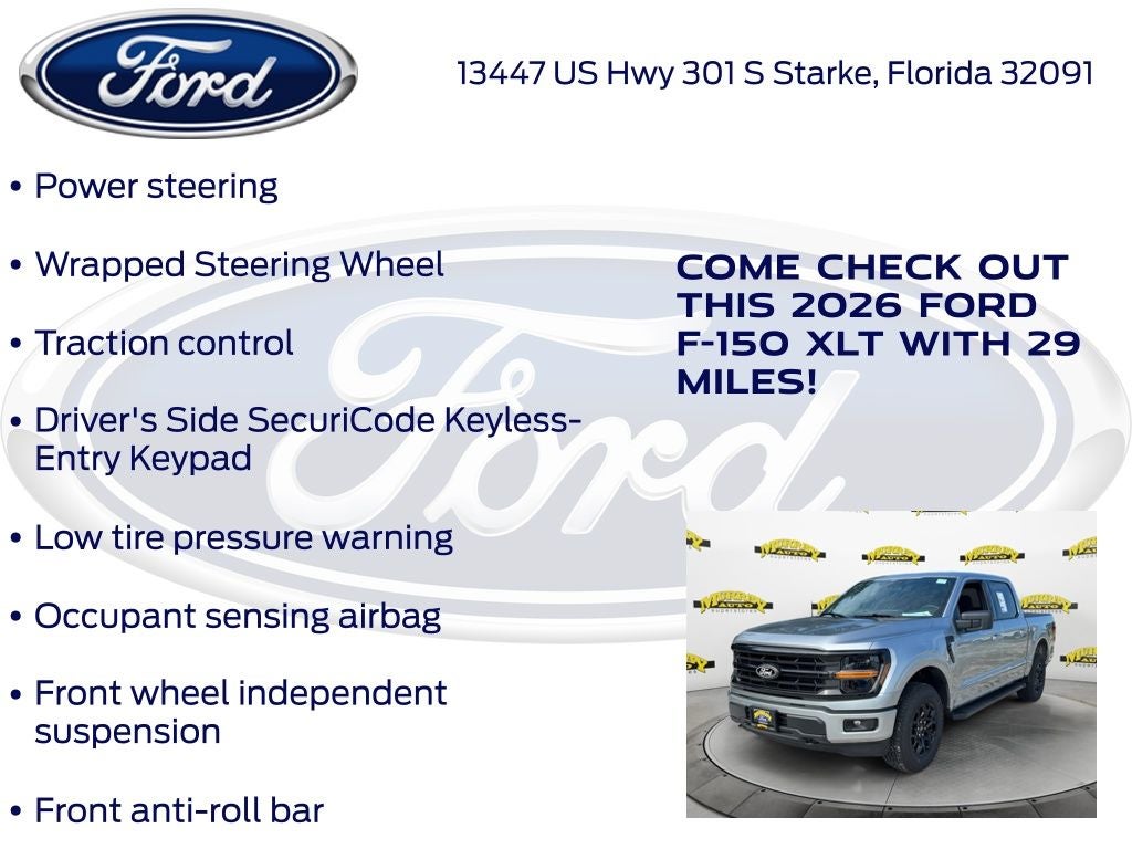2026 Ford F-150 XLT 301A
