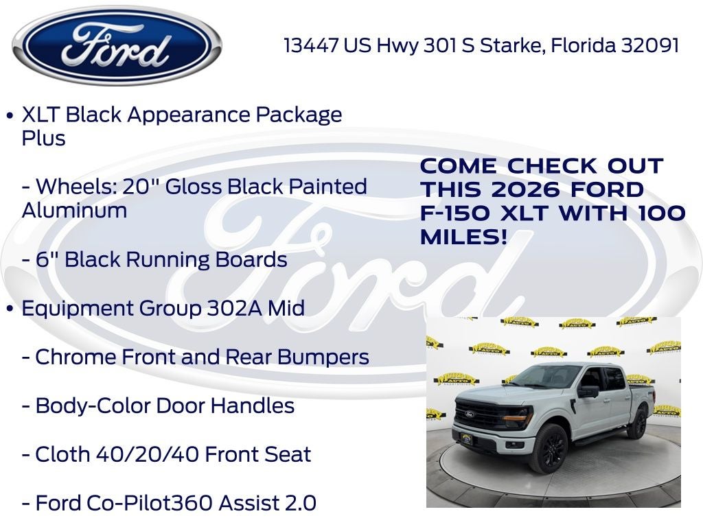 2026 Ford F-150 XLT 302A