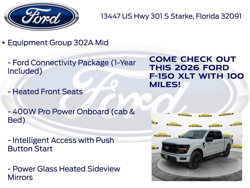 2026 Ford F-150 XLT 302A