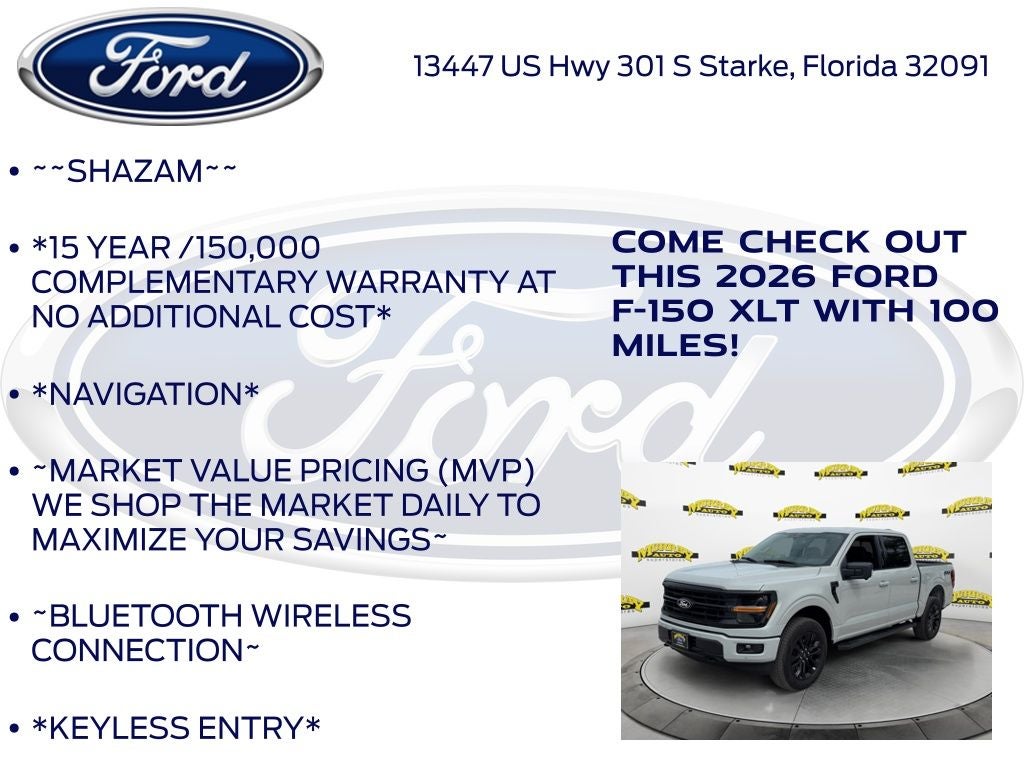 2026 Ford F-150 XLT 302A