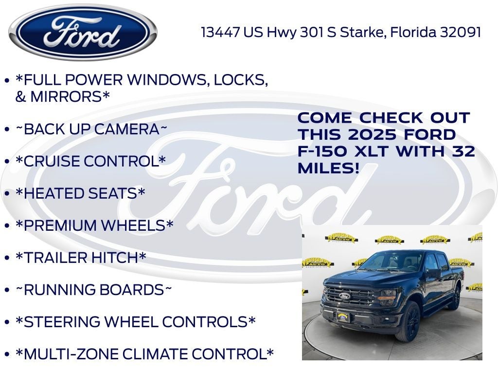 2025 Ford F-150 XLT 302A