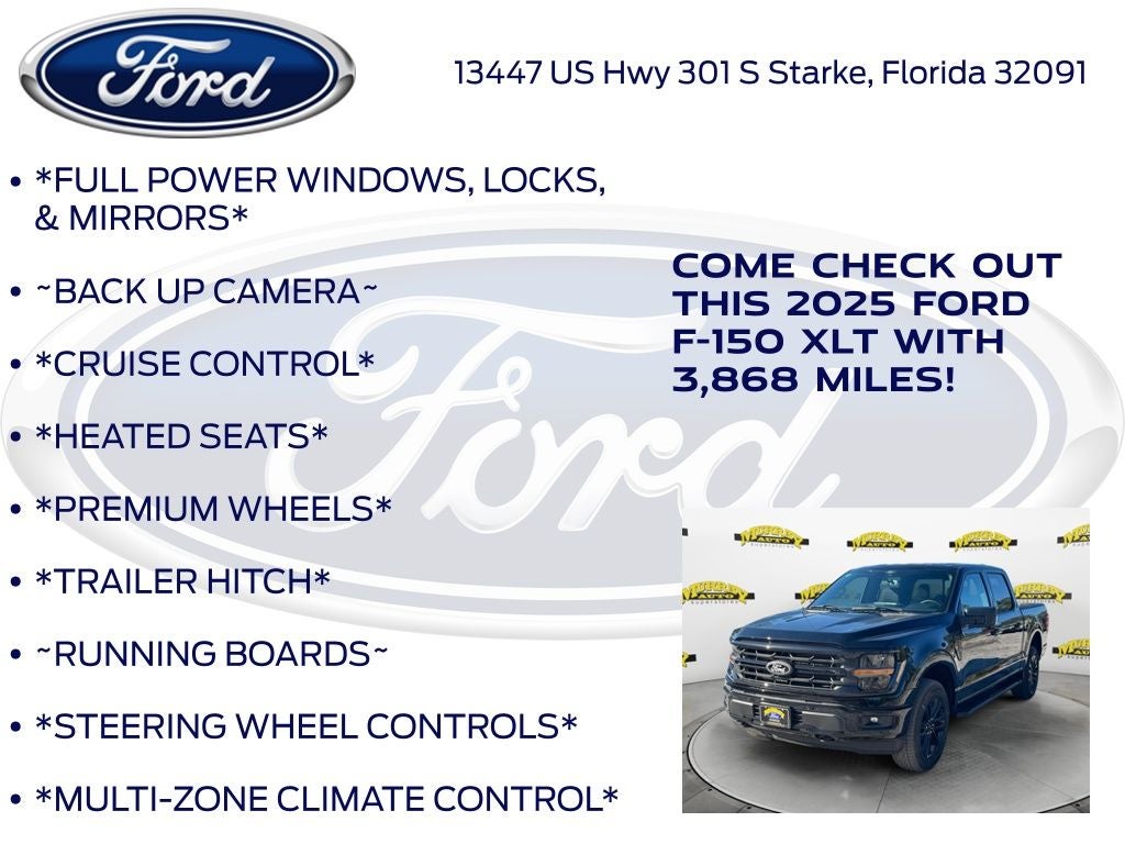 2025 Ford F-150 XLT 302A