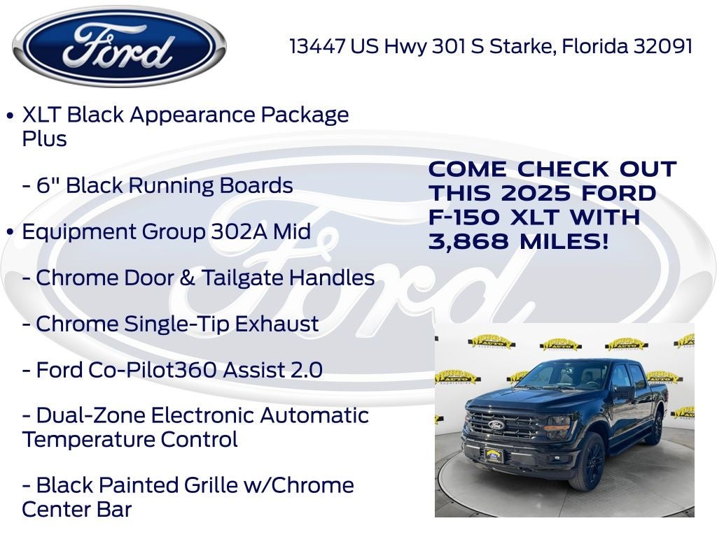 2025 Ford F-150 XLT 302A