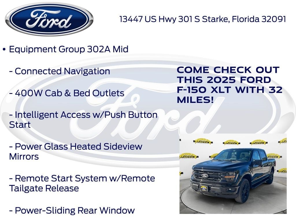 2025 Ford F-150 XLT 302A