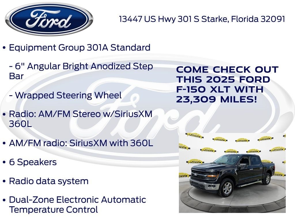 2025 Ford F-150 XLT