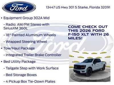 2026 Ford F-150 XLT 302A