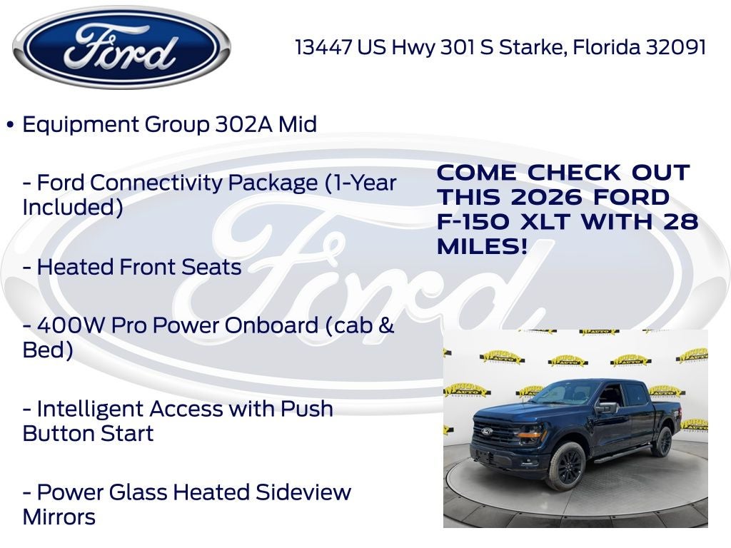 2026 Ford F-150 XLT 302A