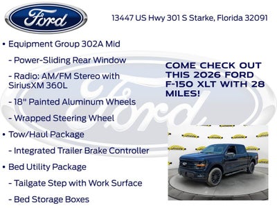 2026 Ford F-150 XLT 302A