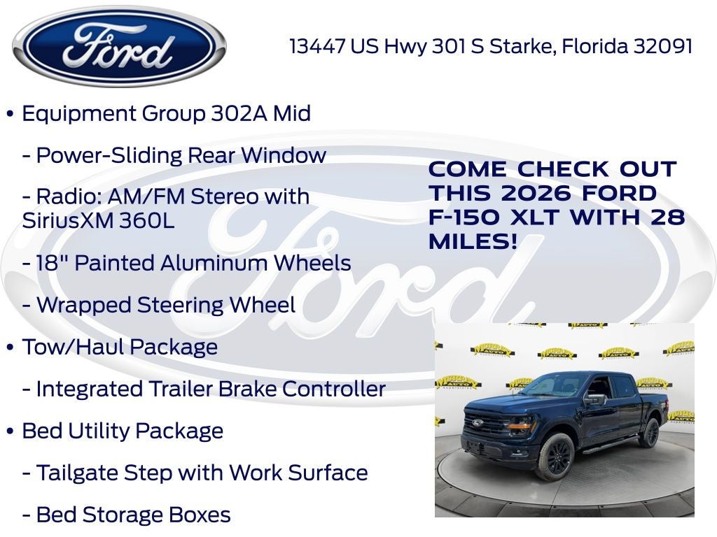 2026 Ford F-150 XLT 302A