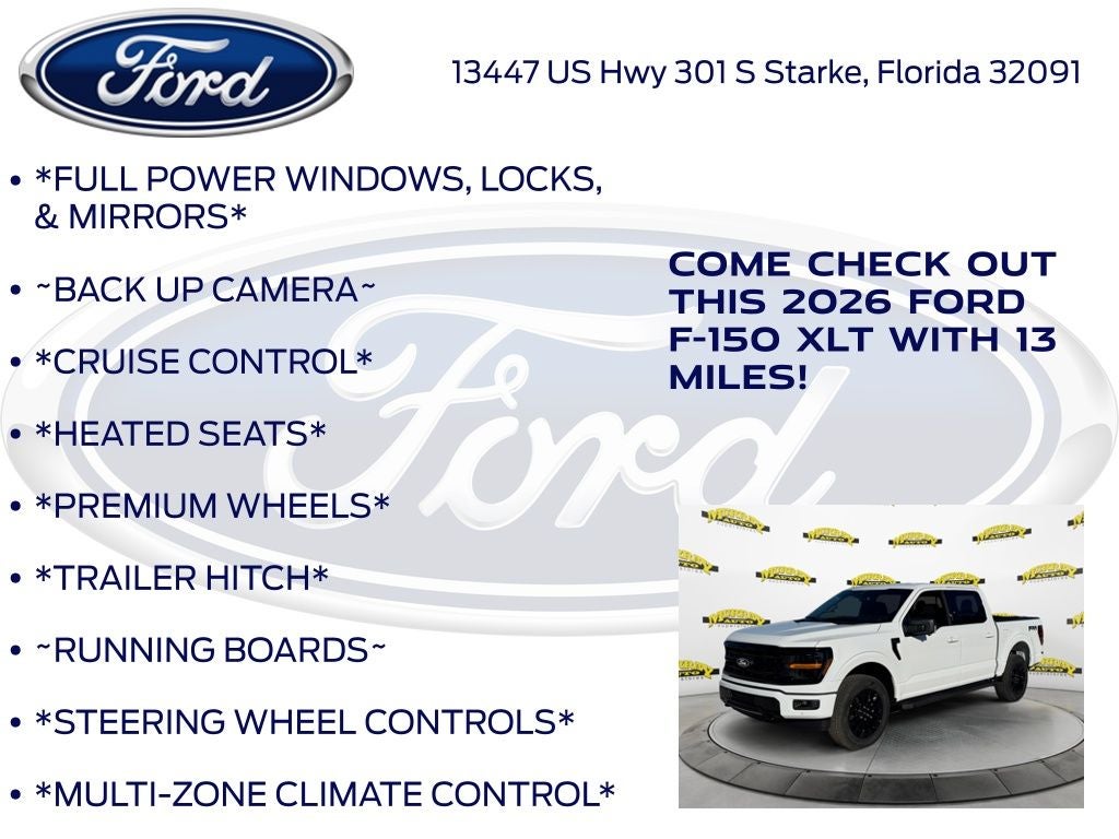 2026 Ford F-150 XLT 302A