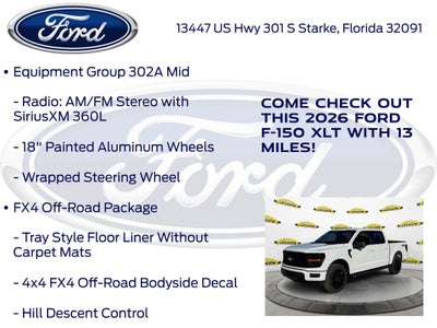 2026 Ford F-150 XLT 302A