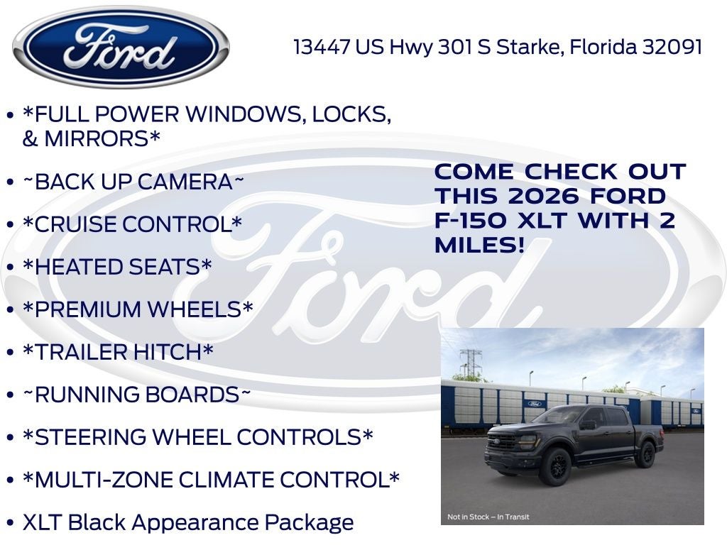 2026 Ford F-150 XLT 302A