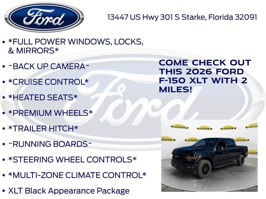 2026 Ford F-150 XLT 302A