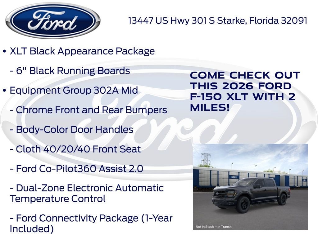 2026 Ford F-150 XLT 302A