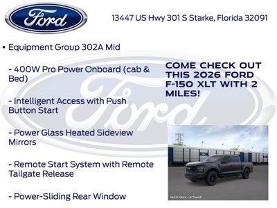 2026 Ford F-150 XLT 302A