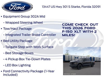 2026 Ford F-150 XLT 302A