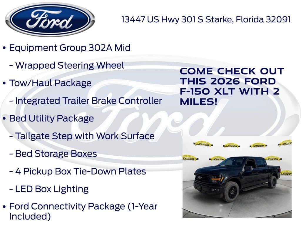 2026 Ford F-150 XLT 302A