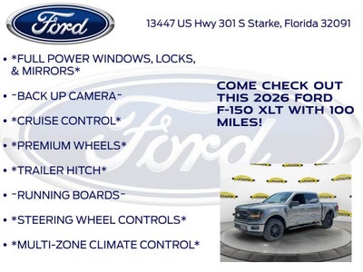 2026 Ford F-150 XLT 301A