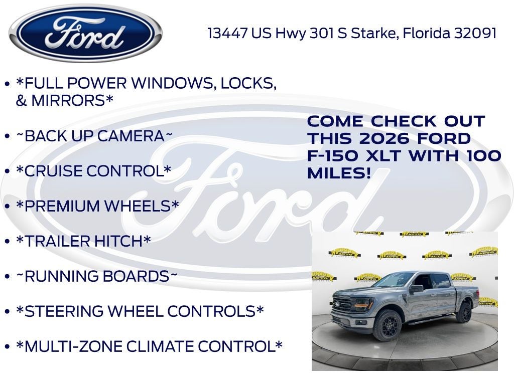 2026 Ford F-150 XLT 301A