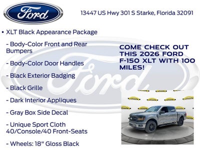 2026 Ford F-150 XLT 301A