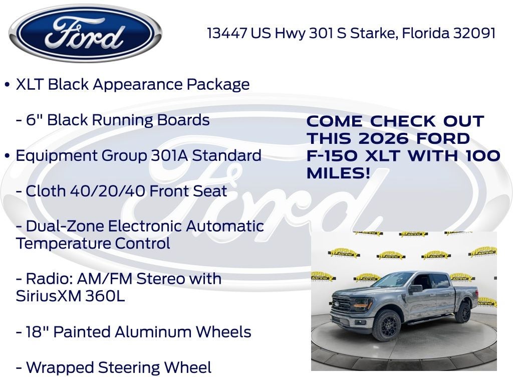 2026 Ford F-150 XLT 301A