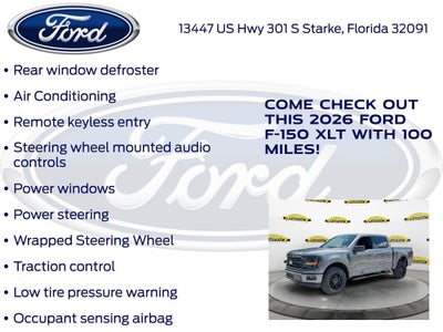 2026 Ford F-150 XLT 301A