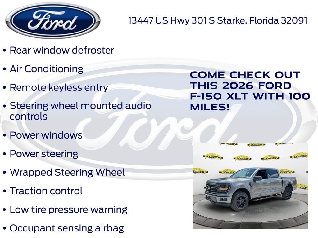 2026 Ford F-150 XLT 301A