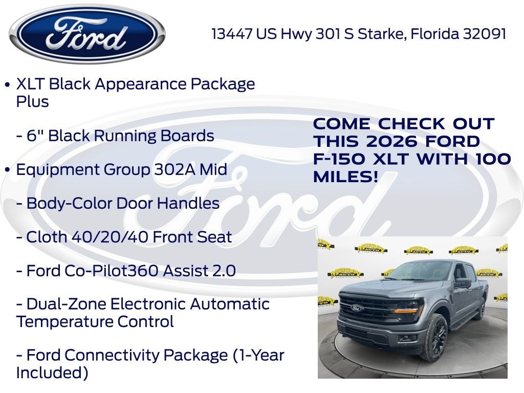 2026 Ford F-150 XLT 302A