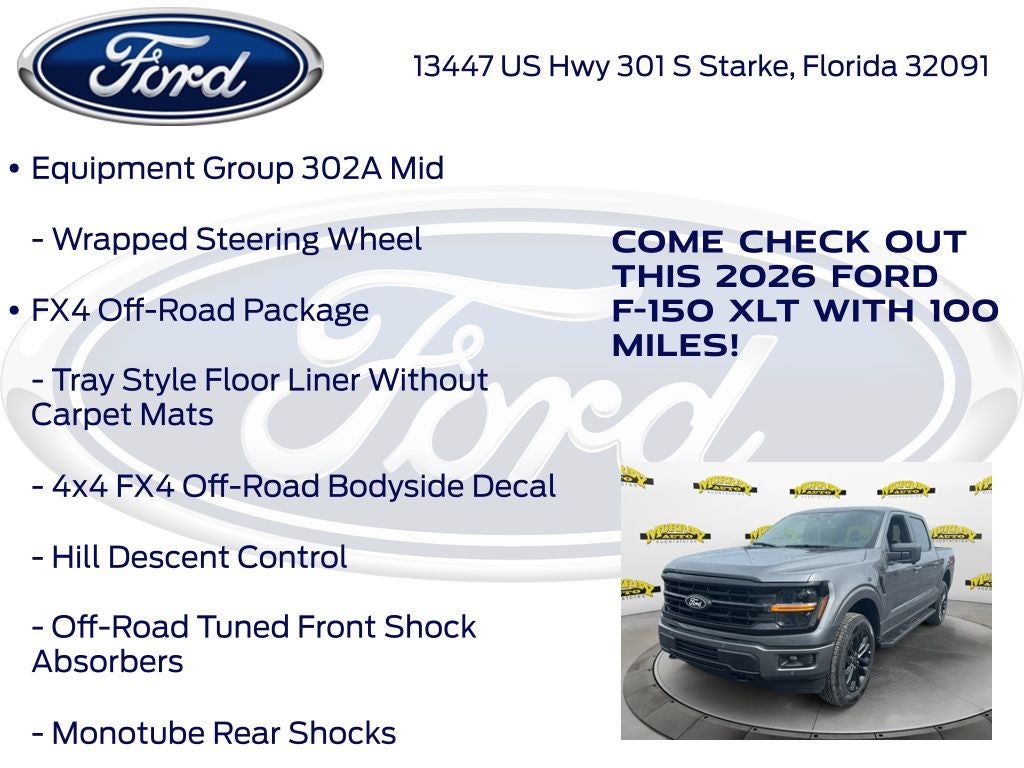 2026 Ford F-150 XLT 302A