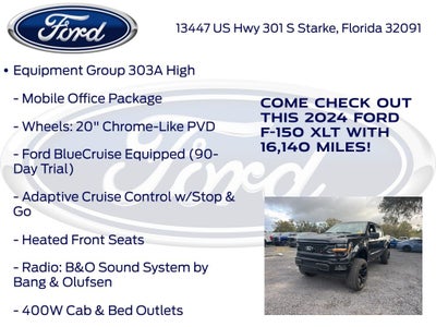 2024 Ford F-150 XLT SUPERCHARGED BLACK WIDOW-