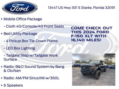 2024 Ford F-150 XLT SUPERCHARGED BLACK WIDOW-