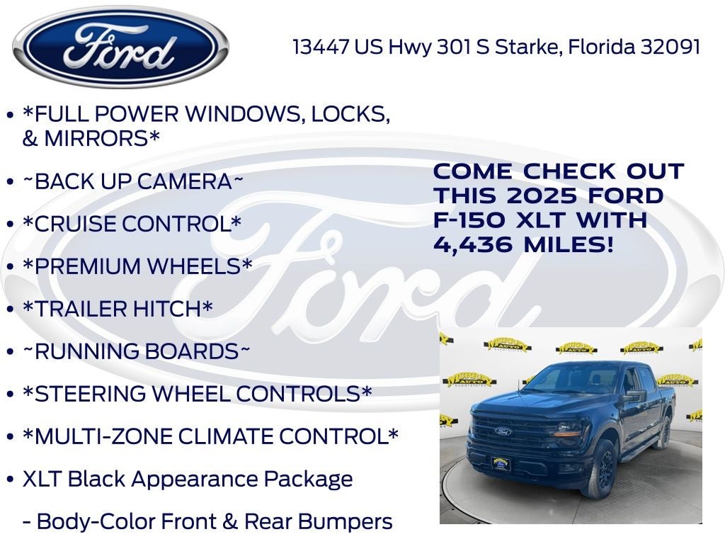 2025 Ford F-150 XLT 301A