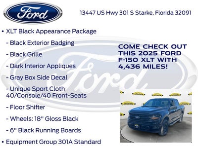 2025 Ford F-150 XLT 301A