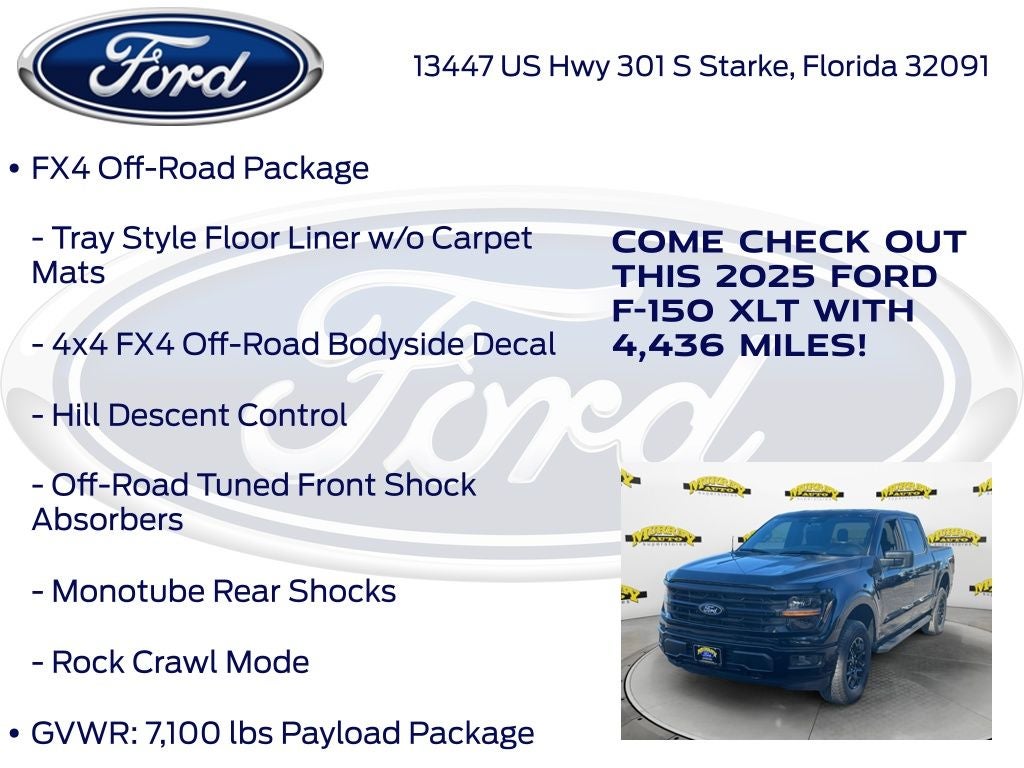 2025 Ford F-150 XLT 301A