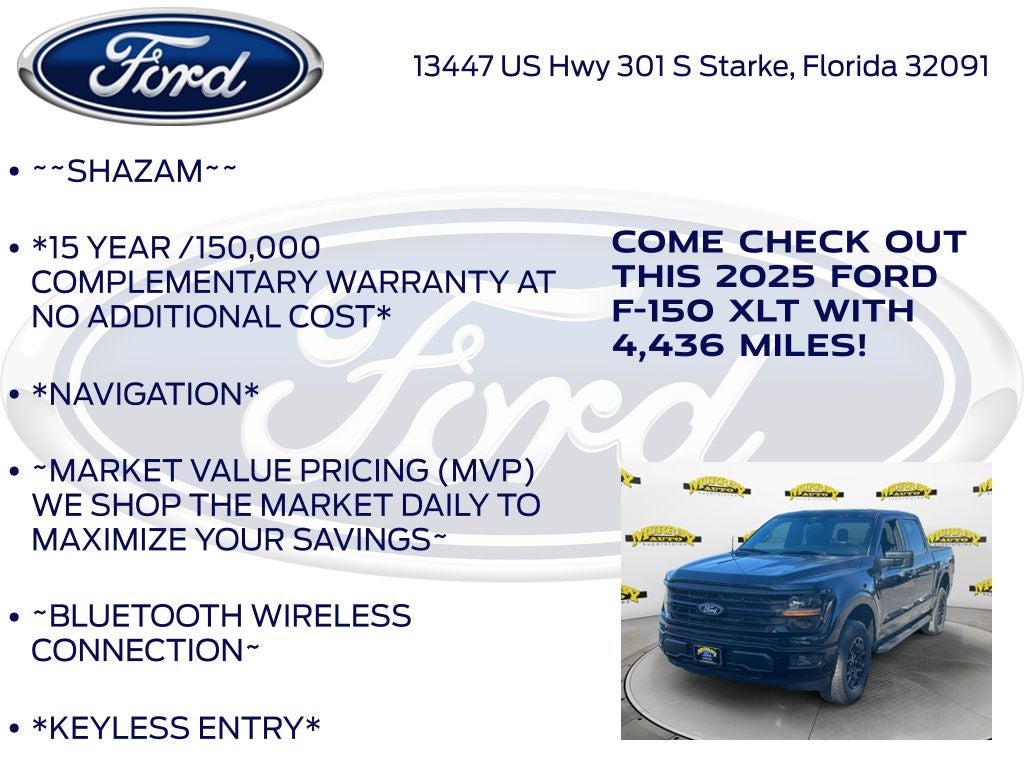 2025 Ford F-150 XLT 301A