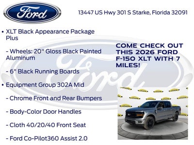 2026 Ford F-150 XLT 302A