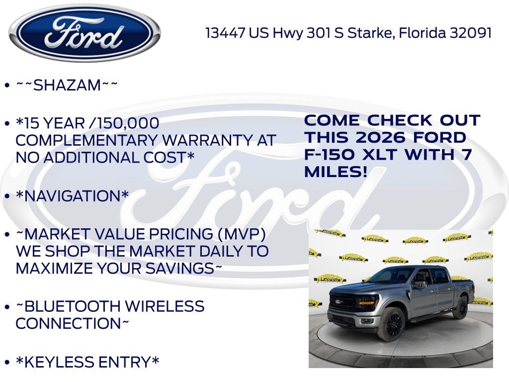 2026 Ford F-150 XLT 302A