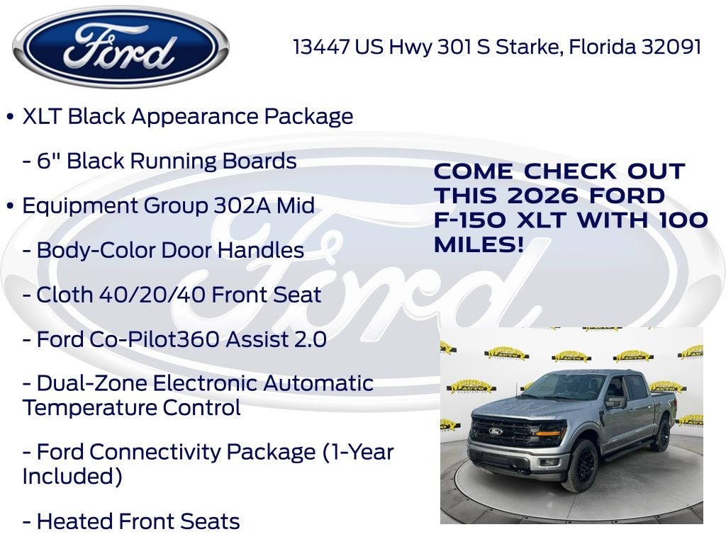 2026 Ford F-150 XLT 302A