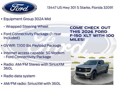 2026 Ford F-150 XLT 302A