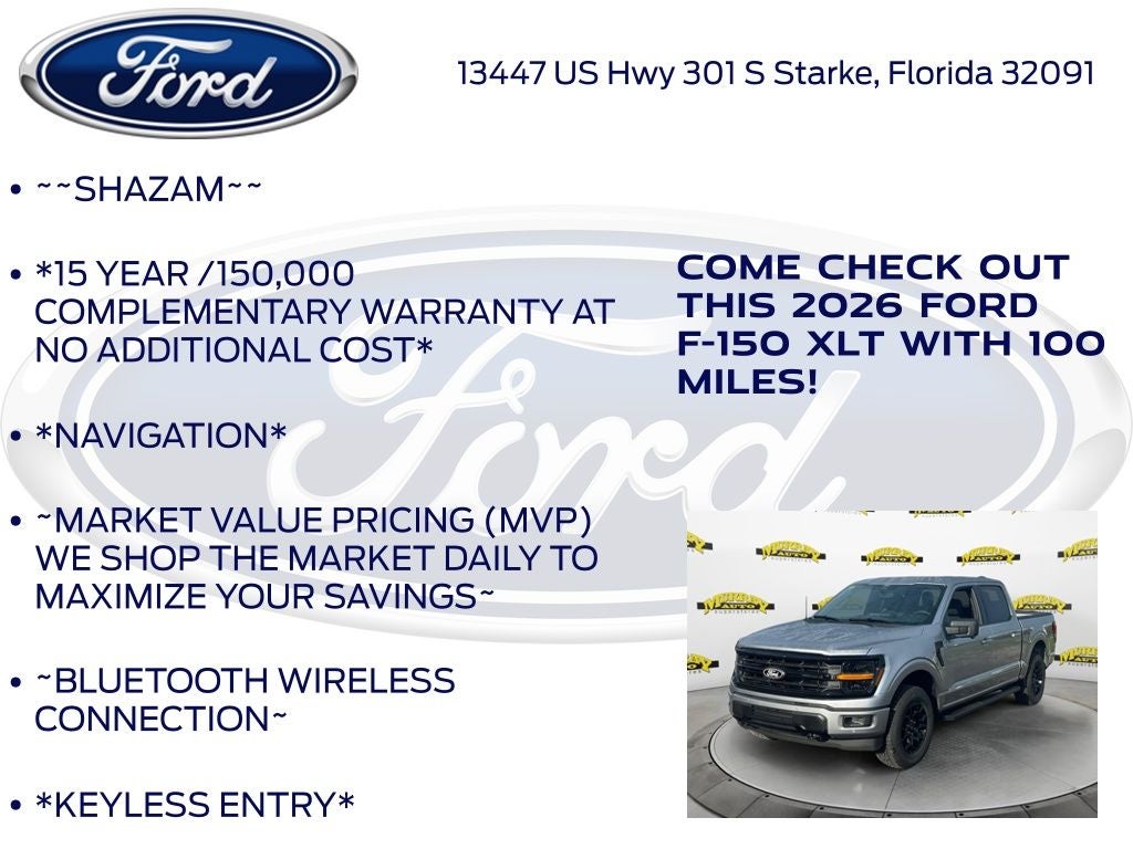 2026 Ford F-150 XLT 302A