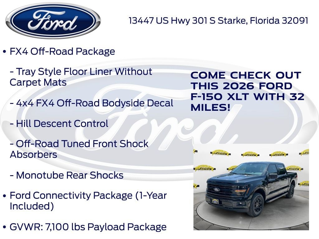 2026 Ford F-150 XLT 301A
